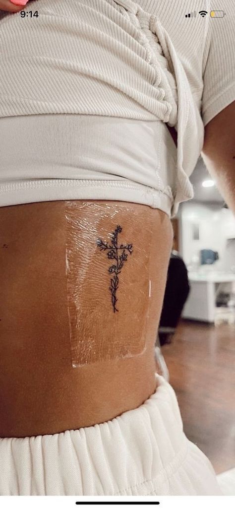 Cowgirl Tattoos, Basic Tattoos, Tiny Tats, Cross Tattoos For Women, Cute Tats, Petite Tattoos, Spine Tattoos For Women, Classy Tattoos, Cute Tattoos For Women