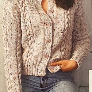 Arran Knitting Patterns Free, Free Aran Knitting Patterns For Women Coats & Jackets, Aran Cardigan Knitting Pattern Free, Free Aran Knitting Patterns For Women, Womens Sweater Knitting Patterns, Arm Knitting Tutorial, Free Aran Knitting Patterns, Cable Cardigan Knitting Patterns, Ladies Cardigan Knitting Patterns