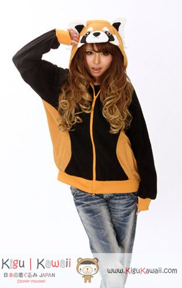 Red Panda Animal Adult Winter Kigurumi Sweaters  http://www.kigukawaii.com/collections/winter-kigurumi-sweaters/products/red-panda-animal-adult-winter-kigurumi-sweaters Animal Onesies, Cosplay For Women, Panda Hoodie, Animal Pajamas, Hoodie Cartoon, Nerd Fashion, Red Pandas, Stitch Clothes, Animal Hoodie