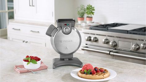 No morning commute? Use that extra time to make homemade waffles. Diy Stove Top Potpourri, Best Waffle Maker, Stove Top Potpourri, Belgium Waffles, Belgian Waffle Maker, Kitchen Tech, Homemade Waffles, Belgian Waffles, Waffle Iron