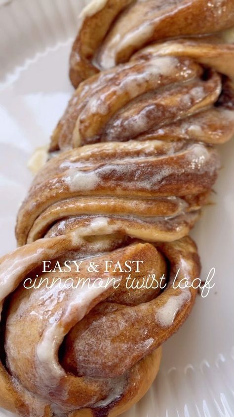 *RECIPE BELOW* 👩🏼‍🍳 I made my first cinnamon twist loaf today! I experimented with my one hour cinnamon roll recipe (a few reels back) and it worked great on this sheet loaf. Here’s the recipe: INGREDIENTS: 1 1/2 cups warm water 1 Tablespoon dry active yeast (My favorite is SAF yeast) 2 Tablespoons granulated sugar 3 1/2 cups all purpose flour 1 teaspoon salt FILLING: 4 tablespoons butter (half a stick) 1/2 cup packed brown sugar 1 Tablespoon cinnamon Prepare dough in a mixer. Combine warm wa Quick Yeast Cinnamon Rolls, Cinnamon Twist Bread, Handmade Farmhouse Cinnamon Twist, Cinnamon Twists Recipe, Rapid Yeast Cinnamon Rolls, Cinnamon Twist Donut Recipe, Easy And Fast Cinnamon Twist Loaf, Cinnamon Twist Loaf, Cinnamon Twist Loaf Handmade Farmhouse