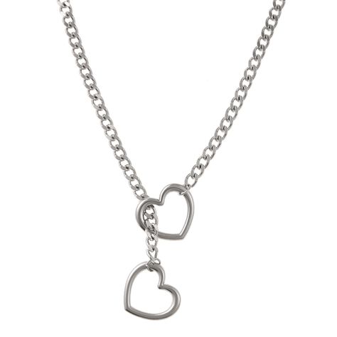 PRICES MAY VARY. NOVEL DESIGN: Our slip chain necklaces are crafted for humans which style is popular. This heart o-ring slip necklace is made of high quality metal, blending classic chain styling with innovative heart or o-ring embellishments, providing an unparalleled wearing experience. MULTIPLE STYLES:This slip chain necklace is about 24 inches long, suitable for so many people. In addition, we have developed a variety of styles and colors for you to choose, including Black Heart Slip Chain Cutecore Necklace, Yk2 Necklace, Enby Hair, Slip Chain, Hello Kitty Necklace, Heart Chain Necklace, Cuban Necklace, Heart Choker Necklace, Rock Necklace