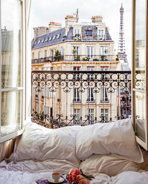 Paris Attic Apartment, Quite Luxury, Morning In Paris, Paris Lifestyle, French Photography, Parisian Hotel, French Apartment, Apartment View, Paris Architecture