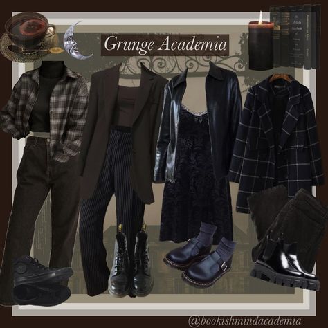 Academia Aesthetic Outfit, Dark Academia Clothes, Academia Clothes, Dark Academia Outfits, Dark Academia Fashion, Academia Outfits, Academia Style, Aesthetic Outfits, Retro Outfits