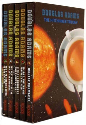 Hitchhiker’s Guide To The Galaxy, Hitchhiker's Guide To The Galaxy, Science Fiction Series, Hitchhikers Guide To The Galaxy, Galaxy Book, Douglas Adams, Hitchhikers Guide, Guide To The Galaxy, 100 Book