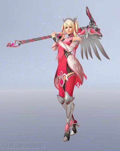 Mercy Pfp, Pink Mercy, Mercy Overwatch, Overwatch 2, Overwatch, Princess Zelda, Rose Gold, Zelda Characters, Pink