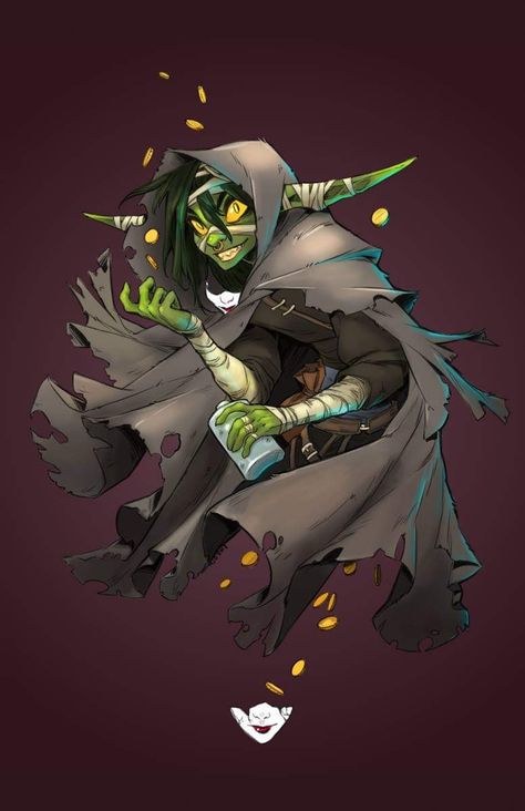 Nott The Brave, Goblin Character, Goblin Art, Critical Role Characters, Critical Role Fan Art, Dungeons And Dragons Characters, Dnd Art, D&d Dungeons And Dragons, Fantasy Rpg