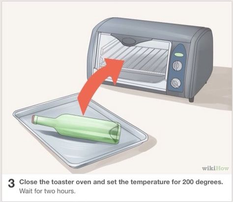 How To Flatten Glass Bottles For A Small Serving Tray Or DecorationLike share and save Flatten Wine Bottle, Drilling Glass, Wine Bottle Project, Keepsake Crafts, Wine Bottle Corks, Wine Craft, Wine Bottle Art, Altered Bottles, Glass Bottle Crafts