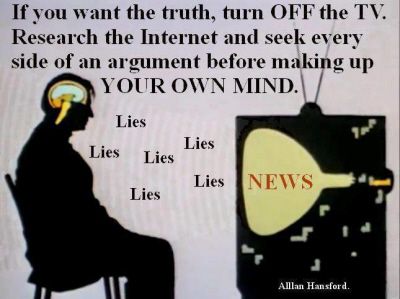 Media Lies, Question Everything, Turn Off, What’s Going On, Satire, Critical Thinking, The Truth, Wise Words, Newspaper