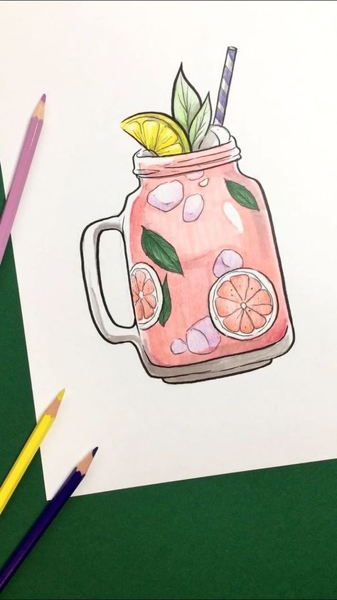 Drawing sweet lemonade in a mason jar 🍹
Drawing food from real life is a great art warm-up and a little daily practice! Mason Jar Drawing, Jar Drawing, Drawing Food, Pencil Art Drawings, Daily Practices, Food Drawing, Pencil Sketch, Pencil Art, Mason Jar