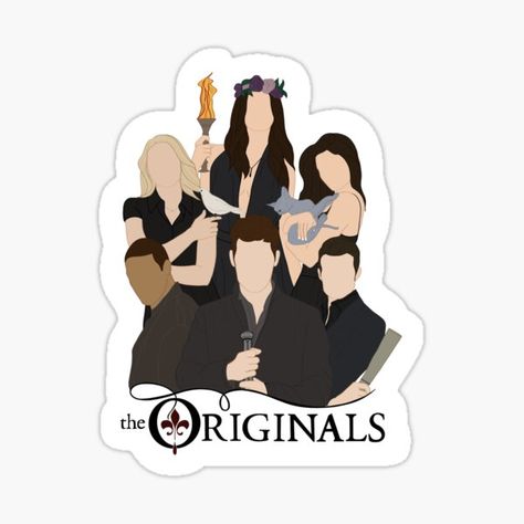 The Originals Stickers, Ballet Journal, Movie Stickers, Autumn Wallpapers, Vampire Diary, Stefan And Caroline, Original Tv Series, The Originals Tv, Klaus Mikaelson