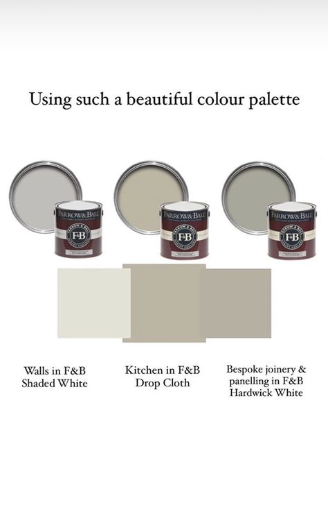 Drop Cloth Farrow And Ball Bedroom, Drop Cloth Farrow And Ball, Farrow And Ball Drop Cloth, Entrance Hallways, Farrow And Ball Bedroom, Farrow And Ball Kitchen, House Designs Ireland, Paint Color Combos, Victorian House Interiors