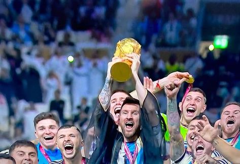 Congratulation to Argentina, to Messi for being the Champions of Wold Cup 2022 ! #argentina #messi #worldcup2022 Wold Cup 2022, Argentina Messi, World Cup 2022, Jersey Shirt, Football Jerseys, Football Soccer, Soccer Jersey, Good Day, Soccer