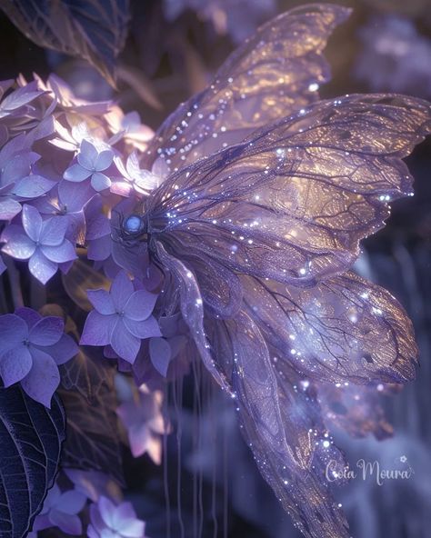 Purple Hydrangea, hosted By @celedrine_art 💜 #celedrinefebruary2024 #coiamoura #asthetic #magicinature #dewdrops #naturelovers  #followthejourney #lovejourney #infinitelove #midjourney #1 #2024 #midjourneyart #aiartcommunity #fairytale #collab #a #fantasy Purple Fairycore, Purple Fairytale Aesthetic, Purple Fairy Aesthetic, Purple Fairy, Fairy Aesthetic Purple, Lavender Fairy Aesthetic, Purple Fairycore Aesthetic, Purple Faerie Aesthetic, Fae Aesthetic