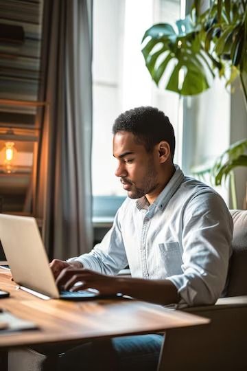 Premium Photo | Person working on laptop home office cozy lighting Person Working On Laptop, Office Cozy, Stock Photos People, Work From Home Office, Cozy Lighting, Work Photos, Work Pictures, Office Pictures, Business Card Maker