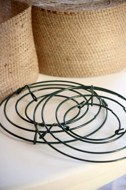 Diy Candle Wreath Rings, Deco Mesh Candle Ring Tutorial, Deco Mesh Candle Ring, Mesh Candle Rings, Candle Rings Diy, Burlap Candles, Fall Candle Rings, Easiest Burlap, Candle Wreath