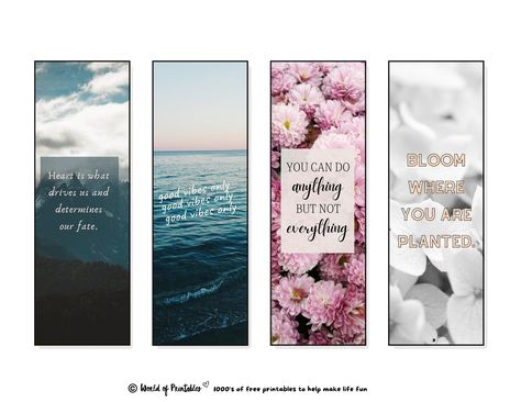 Bookmark Quotes Inspiration, Bookmark Quotes, Bookmarks Quotes, Book Wrap, Popular Books, Good Vibes Only, Good Vibes, Free Printables, You Can Do