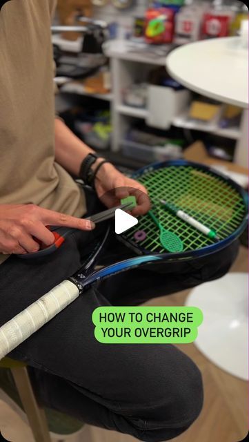 40 LOVE on Instagram: "Here’s the long version of how to change your overgrip, as many of you have requested! 
Hope you find it helpful! 🎾💪
____
#tennis #tips #tennisracket #tennislove #overgrip #love #wilson #yonex" Tennis Tips, Tennis Racket, Find It, You Changed, Tennis, On Instagram, Instagram