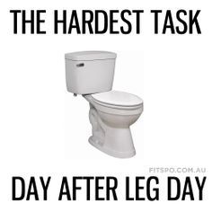 if you try to sit on the toilet after leg day - Google Search After Leg Day Humor, Leg Day Humor, After Leg Day, Apparel Business, Heath And Fitness, Workout Memes, Fitness Apparel, Leg Day, Gym Humor