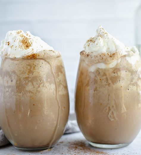 Healthy Iced Capp Copycat Ice Cap Recipe, Iced Capp Recipe, Summer Mixed Drinks, Dairy Free Keto, Dairy Free Whipped Cream, Yummy Summer Drinks, Iced Cappuccino, Ice Cap, Perfect Summer Drink