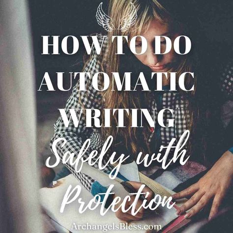 Automatic Writing Spirit Guides, Energetic Protection, Automatic Writing, Psychic Development Learning, Moon Journal, Prayer For Protection, Spirit Guide, Type Of Writing, Psychic Development