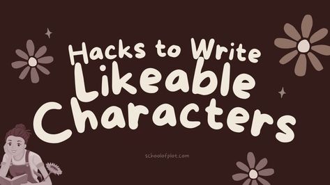 If you want your character to come across as likeable to your readers, you might be wondering what you can do to stack the deck in their favour. Not all characters need to be likeable, but if that’s what you’re going for, these hacks can help you out.   Save the Cat It’s a screenwriting trick that says the hero should Character Creation Sheet, Save The Cat, Designing Characters, Character Design Tips, Character Motivation, Writing Inspiration Tips, Writing Memes, Writing Prompts For Writers, Creative Writing Tips