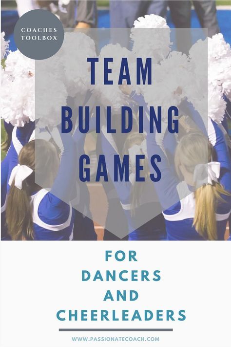 Cheerleading Team Bonding, Bonding Games, Team Bonding Games, Mental Toughness Training, Team Bonding Activities, College Dance, Cheer Games, College Athlete, Cheer Tryouts