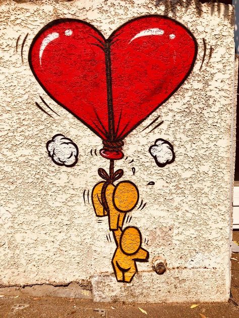 Kaws Painting, Gangster Drawings, Graffiti Heart, Reunion Island, Graffiti Style Art, Valentines Art, Rock Painting Art, Paper Drawing, Catholic Art