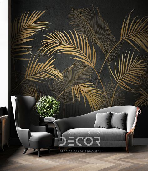 Wallpaper Living Room Accent Wall, Wall Texture Design, Diy Wall Painting, Desain Furnitur Modern, Desain Lanskap, Bedroom Wall Designs, Hemma Diy, Wall Painting Decor, Accent Walls In Living Room