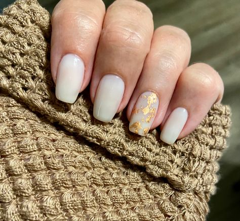 Gold Flake, Gold Flakes, Rose Gold, Nails, Gold