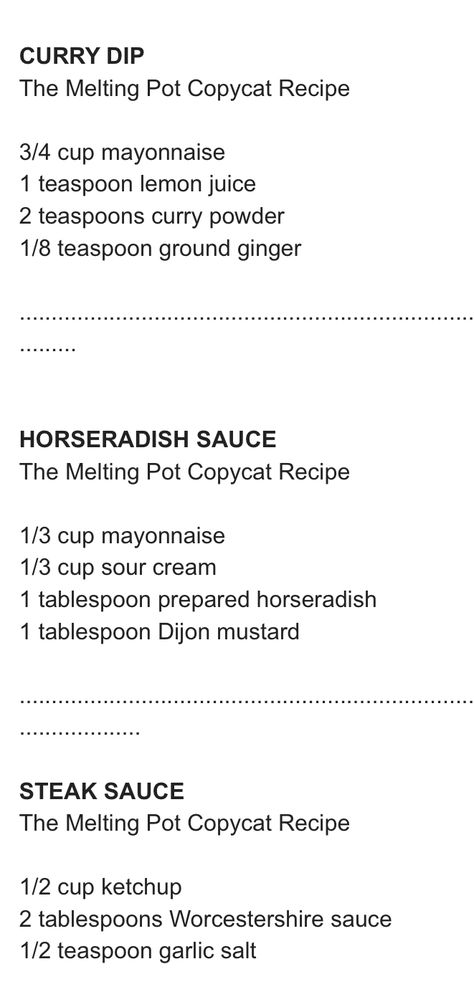 Steak Fondue Dipping Sauce, Fondue Dipping Sauces Melting Pot, Raclette Sauces Dipping Sauces, Sauces For Fondue Dipping, Fondue Dipping Sauces Meat, Beef Fondue Dipping Sauces, Fondue Dips Sauces, Savory Fondue Recipes, Fondue Sauces For Meat