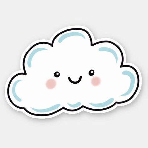 Happy Cloud Sticker

Add a touch of sunshine to your day with this cheerful cloud sticker! Perfect for laptops, water bottles, and more. #zazzle #stickers . #Cute_Cloud_Stickers #Cloud_Templates_Free_Printable #Cloud_Clipart_Cute #Cloud_Cartoon_Cute Cute Cloud Stickers, Toppers Chart For Classroom, Cloud Clipart Cute, Cloud Cartoon Cute, Cute Printable Sticker Sheets, Cloud Cutout, Unicorn Clouds, Cloud Cartoon, Clouds Cute