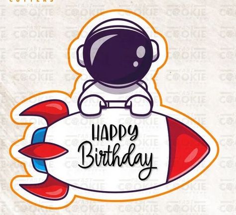 6 Month Baby Activities, Space Theme Classroom, Kids Birthday Party Cake, School Kids Activities, ليلو وستيتش, Astronaut Cartoon, Planet Drawing, Astronaut Birthday, Happy Birthday Printable