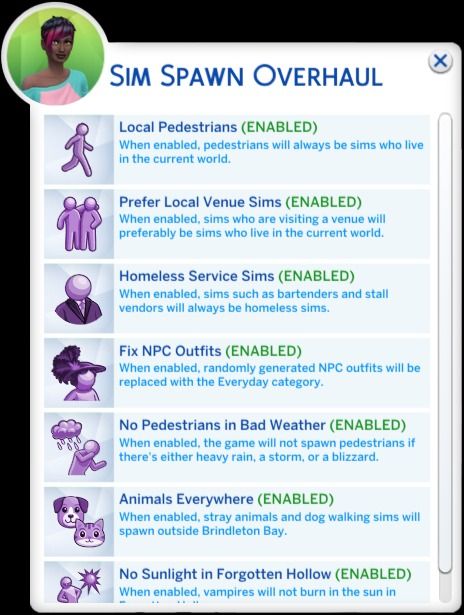 Sim Spawn Overhaul - The Sims 4 Mods - CurseForge Sims 4 Jobs, Sims Challenge, Sims 4 Cheats, Sims 4 Tsr, Sims 4 Challenges, Sims Baby, Sims 4 Cas Mods, Sims 4 Family, Play Sims 4