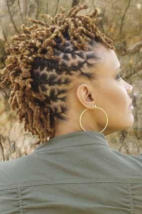 Loc Mohawk Loc Hawk, Dread Braid Styles, Black Women Natural Hairstyles, Dreads Styles For Women, Short Dreadlocks Styles, Women Natural Hairstyles, Mohawk Styles, Short Locs, Short Locs Hairstyles