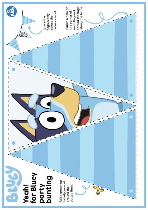 Free Printable Bluey Birthday Banner, Bluey Bingo Birthday Party Free Printables, Bluey Birthday Banner Printable, Bluey Party Ideas Printable, Free Printable Bluey Invitations, Bluey Cupcake Toppers Free Printable, Free Bluey Birthday Printables, Bluey Birthday Party Printables Free, Bluey Party Printable