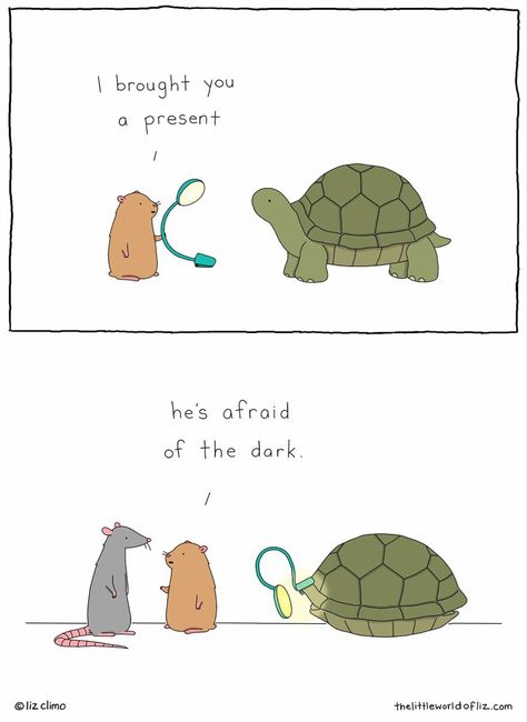 Liz Climo Comics, Liz Climo, The Awkward Yeti, Animal Comics, Funny Animal Comics, A Turtle, Cute Stories, Wholesome Memes, Cute Comics