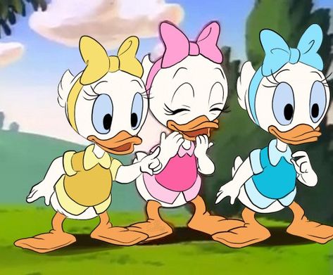 Trio Costumes For Girls, Iconic Trios Cartoon, Trio Costumes, Best Friends Cartoon, Disney Duck, Friend Cartoon, Duck Tales, Good Cartoons, Movie Posters Minimalist