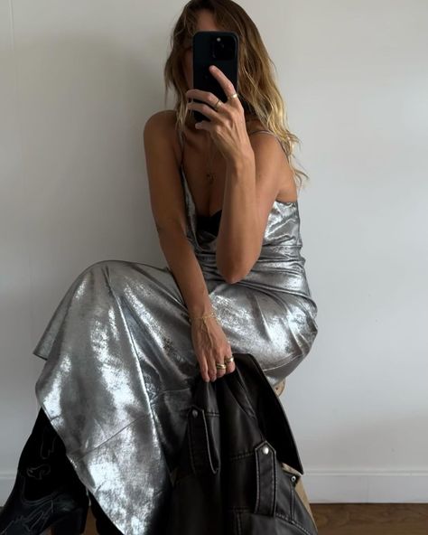 Angie Smith | Stylist & Consultant (@angiesmithstyle) • Instagram photos and videos Angie Smith, Slip Maxi Dress, Cool Bag, Trip To New York, Rare Occasions, Sequin Jumpsuit, When I Go, New York Travel, The Kings