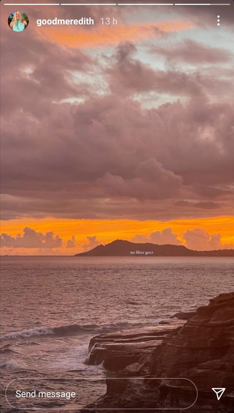 Sunset Captions, Hawaii Life, Instagram Photo Ideas Posts, Teen Life Hacks, Beach Quotes, Sunset Colors, Instagram Filter, Teen Life, St Lucia