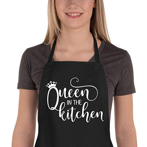 Embroidery Aprons, Funny Apron, Friends Women, Aprons For Women, Baking Humor, Cooking Humor, Bakers Gonna Bake, Funny Aprons, Black Apron