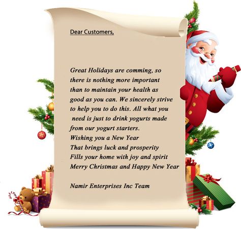 Letter from Santa on be half of coming holidays!!..:http://homemadeyogurts.com/ Solicitation Letter For Christmas Party, Christmas Party Letter To Parents, Letter About Santa Not Being Real, Magic Of Christmas Santa Letter, Not Believing In Santa Letter, Solicitation Letter, Christmas Wish List Template, Letter Sample, Santa Letter