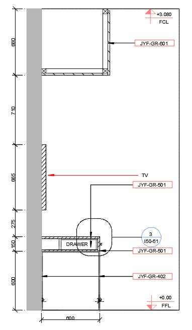 Section detail of drawer and overhead storage detail is given in this cad drawing file. Download this 2d Auto-CAD drawing file. - Cadbull Auto Cad Drawing, Drawer Detail, 2d Autocad Drawing, Section Detail, Overhead Storage, Working Drawing, Autocad Drawing, Detailed Plans, Interior D