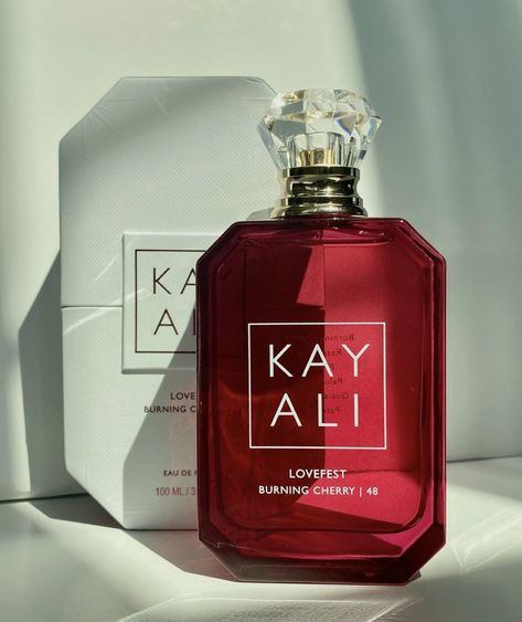 Kayali Lovefest Burning Cherry 48, Kayali Perfume Cherry, Kayali Lovefest Burning Cherry, Lovefest Burning Cherry, Kay Ali, Kayali Perfume, Cherry Perfume, Saving Chart, Cherry Fragrance