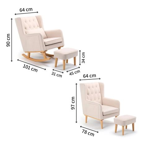 🌟 Exciting News for Parents! 🌟⁠ ⁠ Introducing the Babymore Lux Nursing Chair with Footstool! ✨ Say goodbye to discomfort during those late-night feedings and hello to ultimate relaxation for you and your little one.⁠ 👉 Designed for both style and comfort, this nursing chair provides the perfect blend of support and functionality. ⁠ 👉 With its plush cushions and ergonomic design, it's ideal for soothing those precious moments with your baby. ⁠ 👉 The accompanying footstool ensures total relaxa... Modern Wing Chair, Nursery Rocking Chair, Rocking Chair Nursery, Nursing Chair, Media Screen, Chair Dimensions, Wing Chair, Exciting News, Baby Feeding