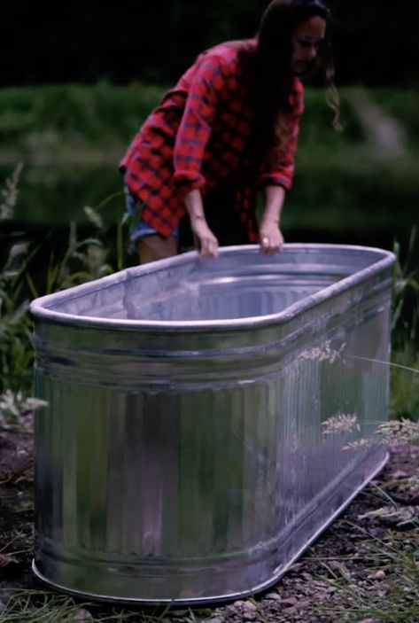 DIY Stock Tank Hot Tub | The Filson Journal Diy Stock Tank Hot Tub, Galvanized Bathtub, Hillbilly Hot Tub, Stock Tank Hot Tub, Galvanized Stock Tank, Diy Stock Tank, Diy Home Updates, Stock Tank Pool Diy, Diy Hot Tub