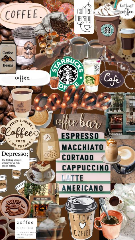 #coffeeaesthetic #coffee #coffeelove #needmycoffee Cafe Collage, Coffee Collage, Photos Dump, Poetic Photography, Tea Wallpaper, Anime Avatar, Summer Wallpapers, Cute Summer Wallpapers, Cappuccino Coffee