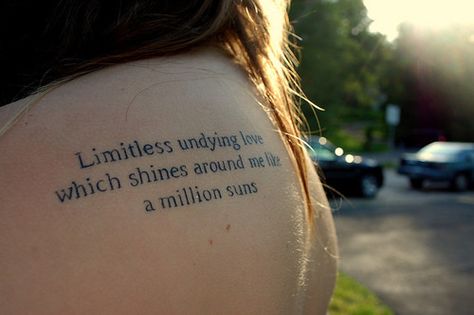 Beatles tattoo - Across the Universe Across The Universe Tattoo, The Universe Tattoo, Beatles Tattoo, Diy Tattoo Permanent, Lyrics Tattoo, Universe Tattoo, Lyric Tattoos, Undying Love, Diy Tattoo