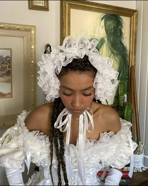 Rococo Fashion, Black Princess, Princess Core, Black Femininity, Princess Aesthetic, Ex Machina, Bible School, Divine Feminine, Rococo