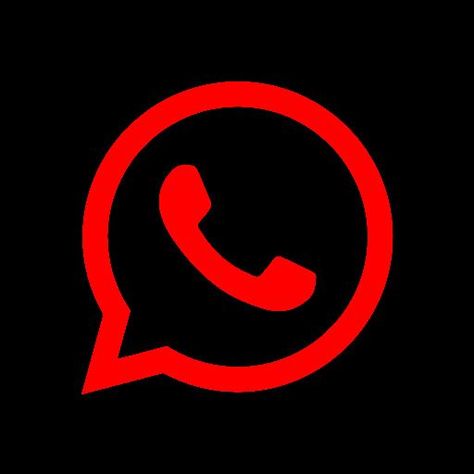 red whatsapp app | App icon design, App store icon, Snapchat icon Whatsapp Red Logo, Red Black Icon App, Red Whatsapp Icon, Red And Black Icons For Apps, App Icon Red And Black, Black And Red App Icons, Red Phone Icon, Red And Black App Icons, Red Icons For Apps